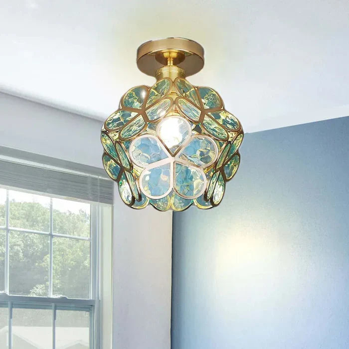 BlossomGlow – deckenlampe im blumenstil
