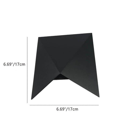 EcoLume | moderne minimalistische origami LED wandleuchte