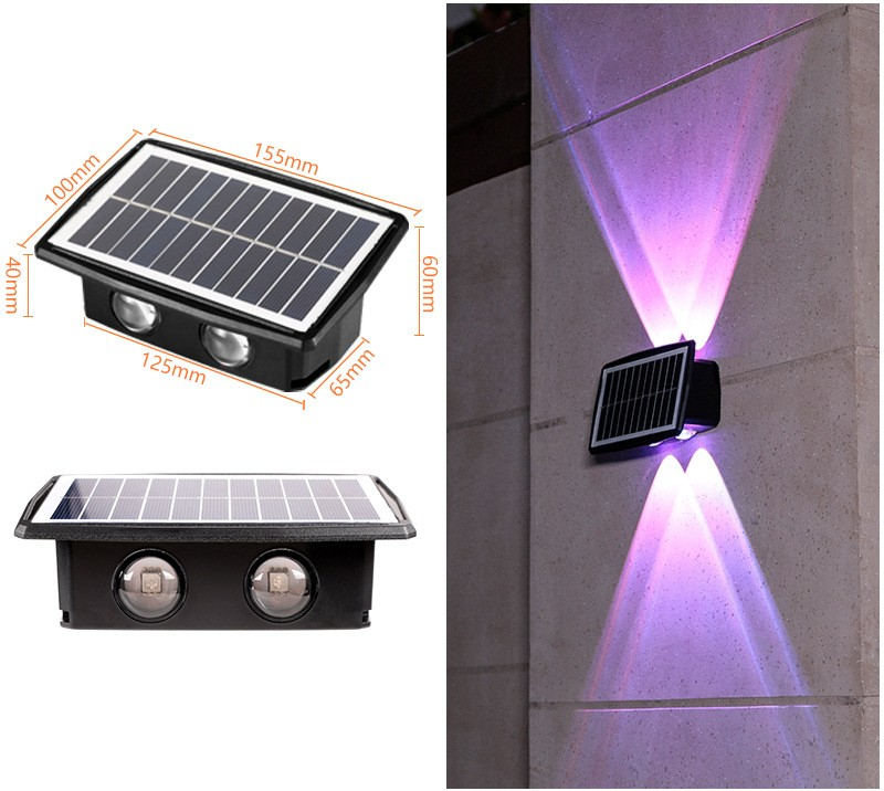 EcoBright - solar-led-wandleuchte