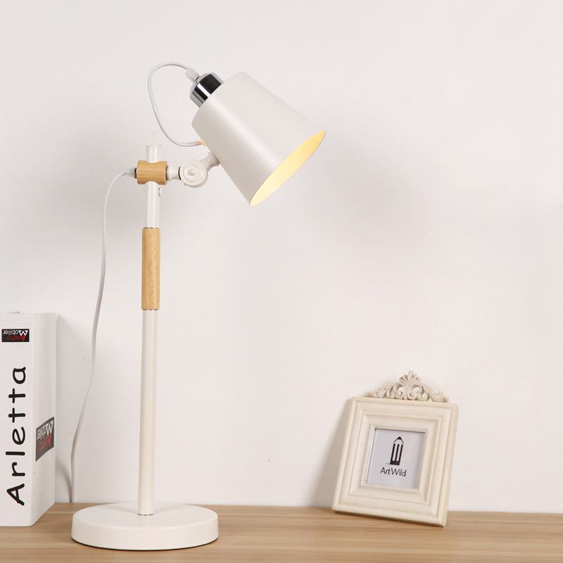 Glowzoë – industrielle tischlampe im metalleimer-stil