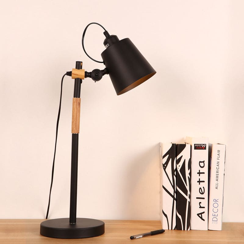 Glowzoë – industrielle tischlampe im metalleimer-stil