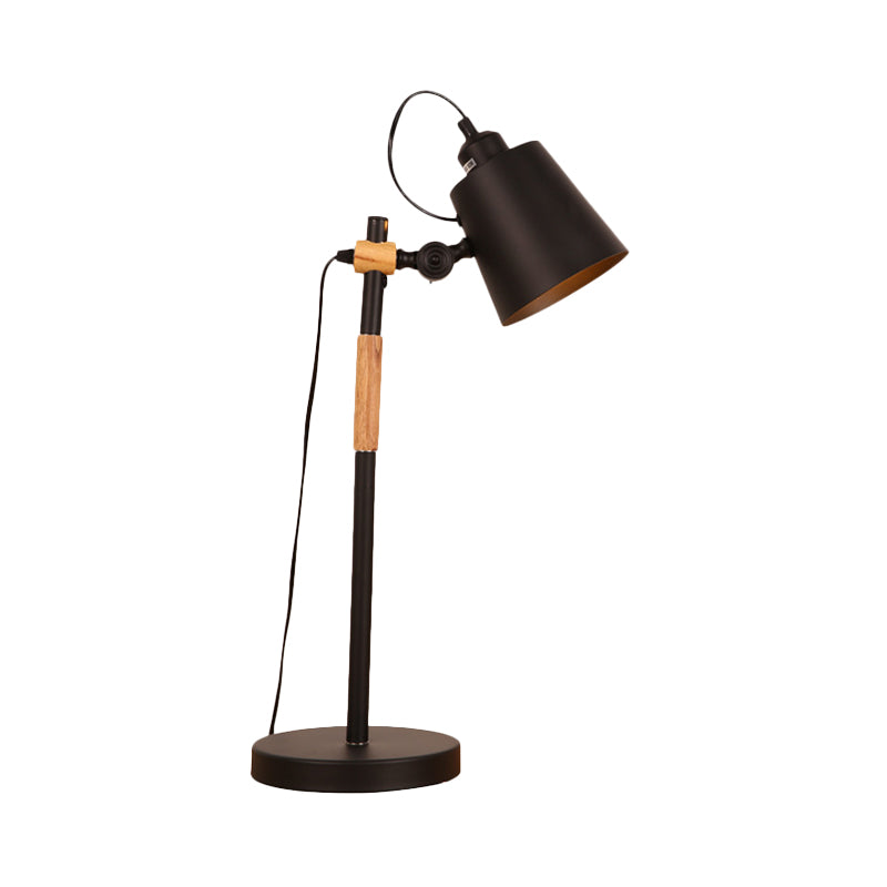 Glowzoë – industrielle tischlampe im metalleimer-stil