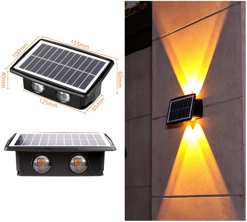EcoBright - solar-led-wandleuchte