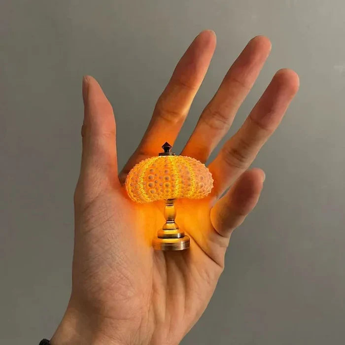 Diy - seeigel-nachtlicht