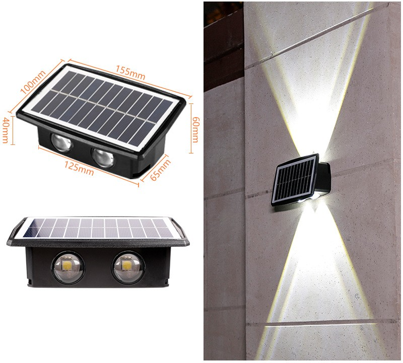 EcoBright - solar-led-wandleuchte