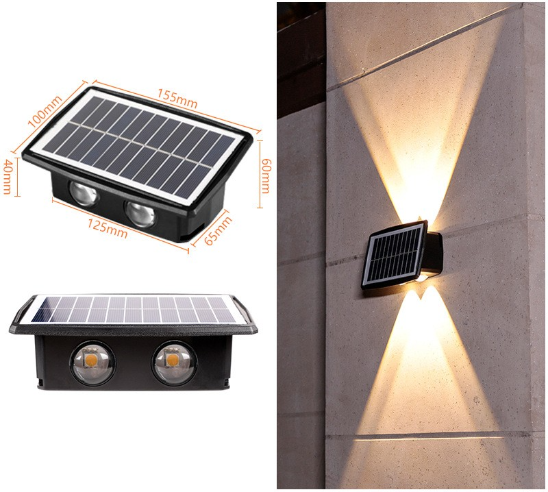 EcoBright - solar-led-wandleuchte