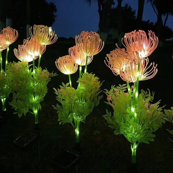 Magische feenblumen – solar gartenleuchten