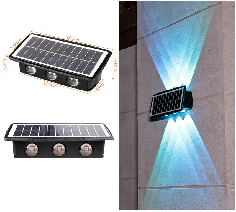 EcoBright - solar-led-wandleuchte