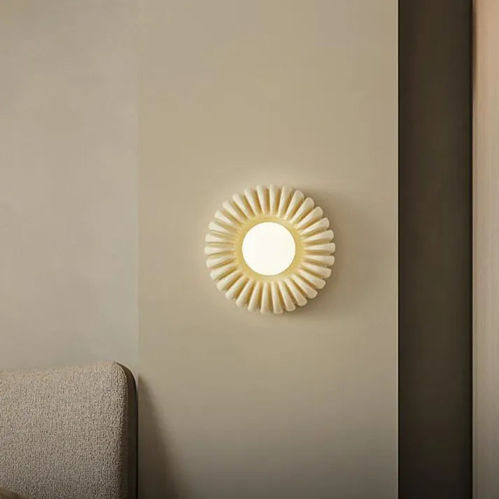 Modern kreativ harz schlafzimmer wandleuchte