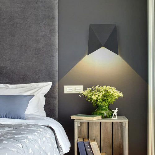 EcoLume | moderne minimalistische origami LED wandleuchte