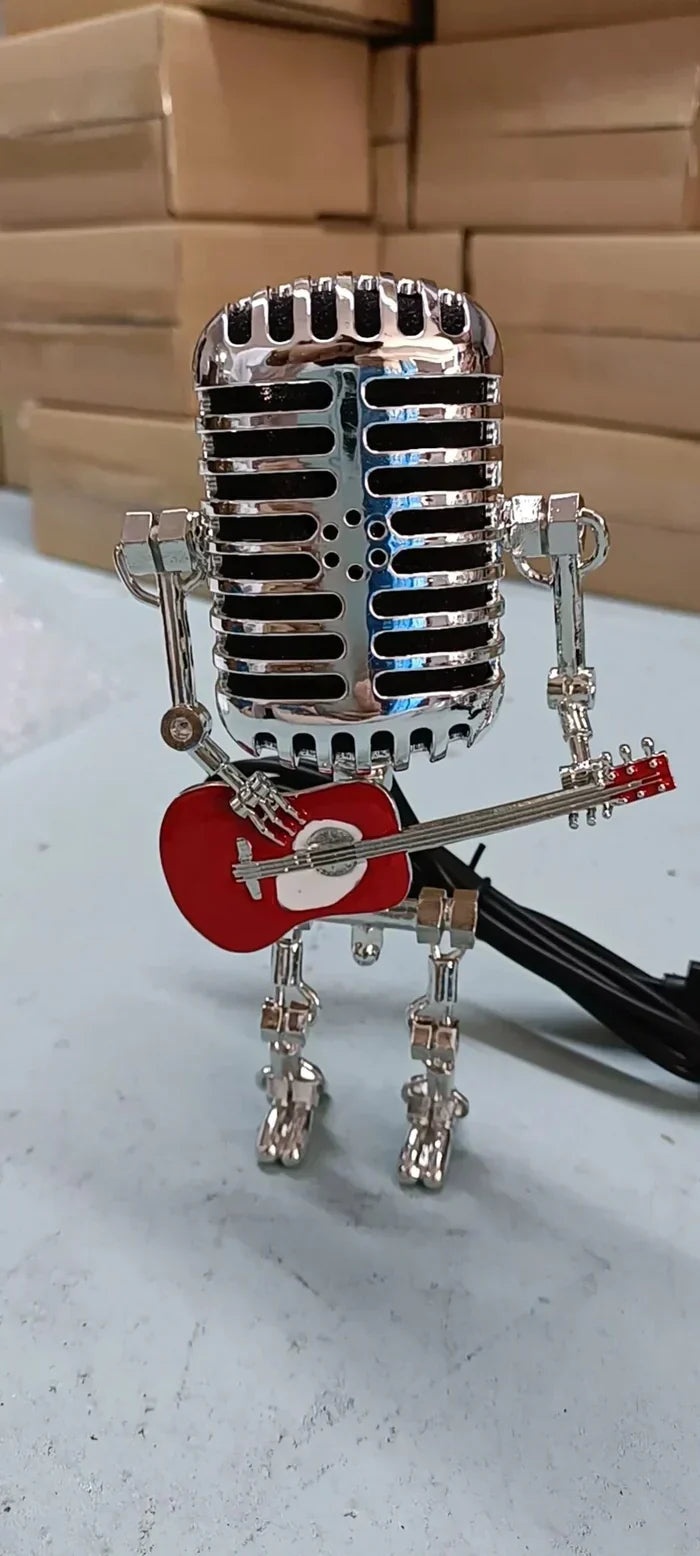 Guitarlamp - lampenroboter mit gitarre