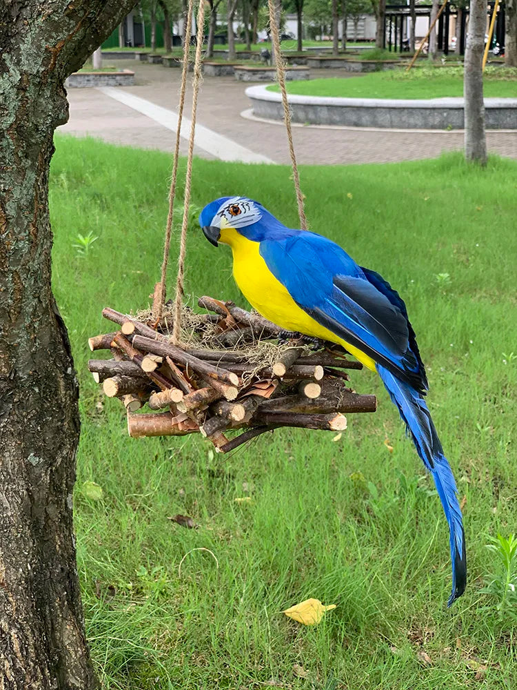 Tropicperch – dekoration für den papageiengarten