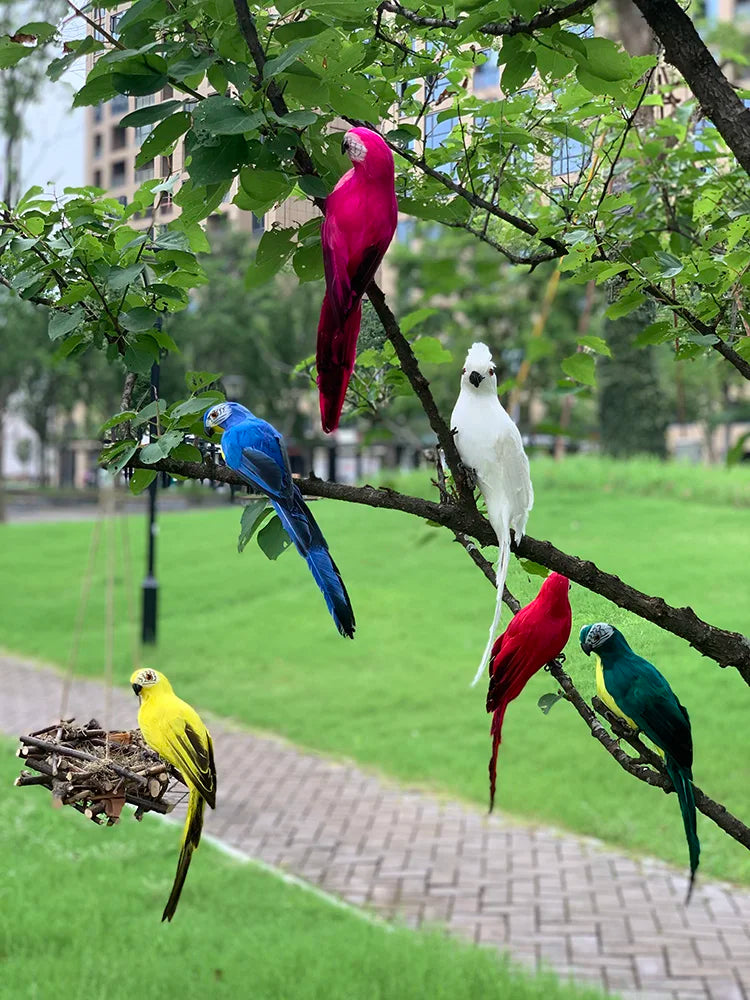 Tropicperch – dekoration für den papageiengarten