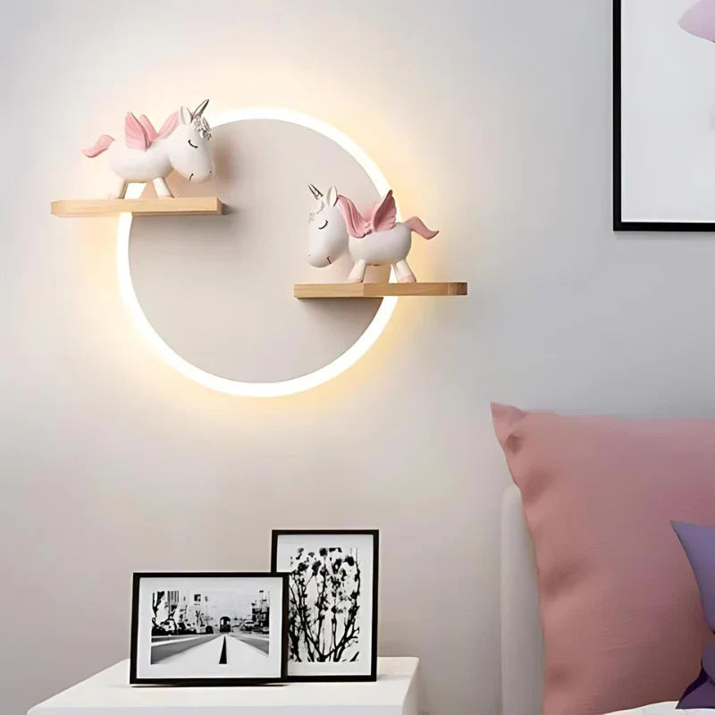 Angelight | kreative nordische led-wandbeleuchtung für kinderzimmer