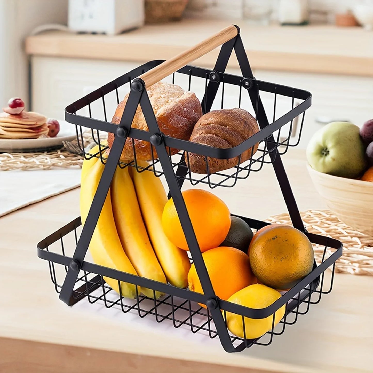 Fruitcascade - 3-stöckiger obstkorb