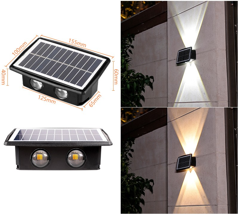 EcoBright - solar-led-wandleuchte