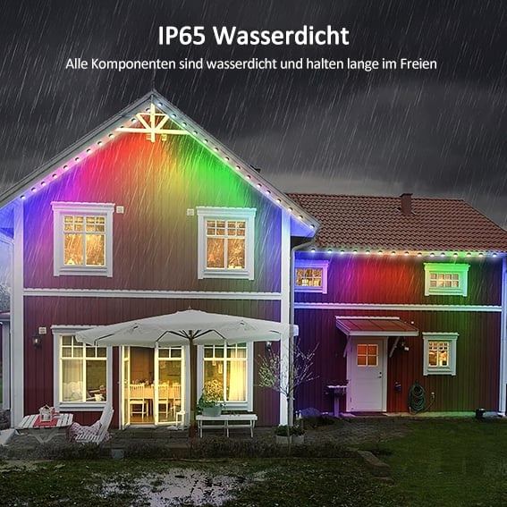 Intelligente regenbogen-led-dauerdekorationsleuchte