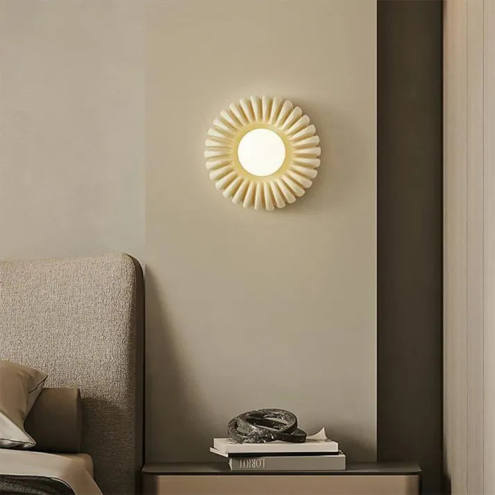Modern kreativ harz schlafzimmer wandleuchte