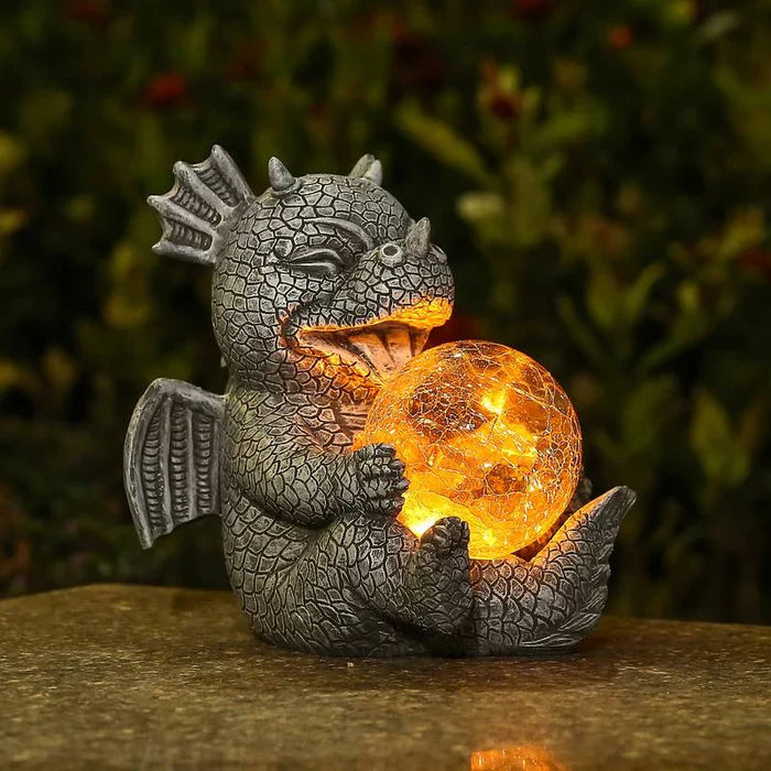 DragonGlo | led-tischleuchte in form eines drachens