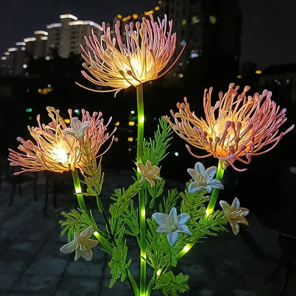 Magische feenblumen – solar gartenleuchten