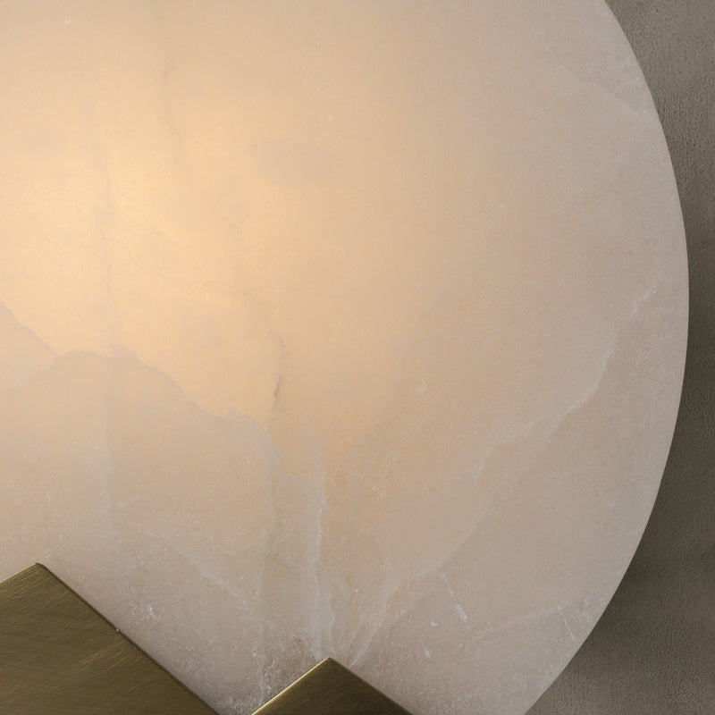 Nordic minimalist marmor wandleuchte