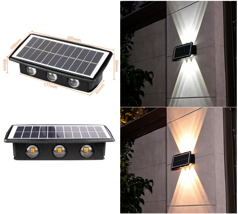 EcoBright - solar-led-wandleuchte