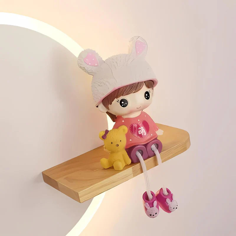 Angelight | kreative nordische led-wandbeleuchtung für kinderzimmer