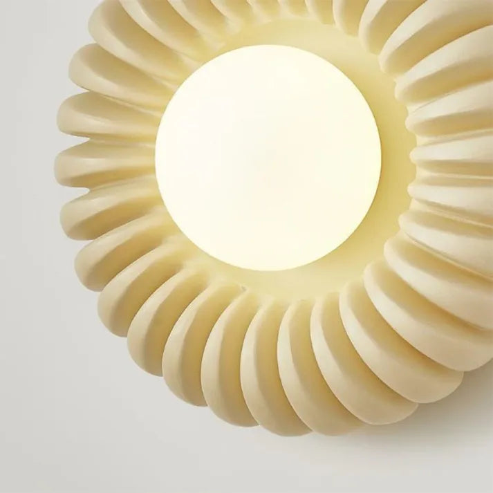 Modern kreativ harz schlafzimmer wandleuchte