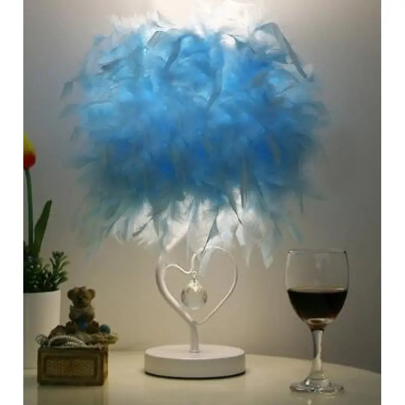 EvoGlow - skandinavische federwolken-tischlampe