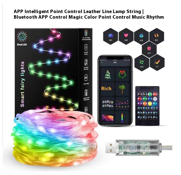 Intelligente regenbogen-led-dauerdekorationsleuchte