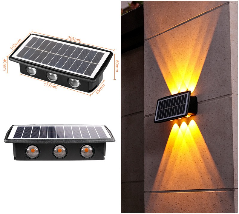 EcoBright - solar-led-wandleuchte