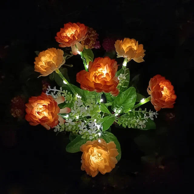 SolarSpectra - moderne outdoor lampe im blumendesign