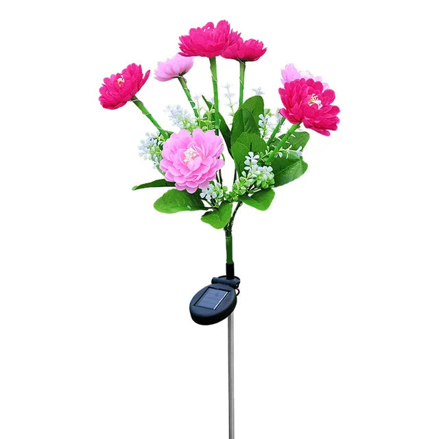 Glowbloom - solarbetriebene nelkenleuchte