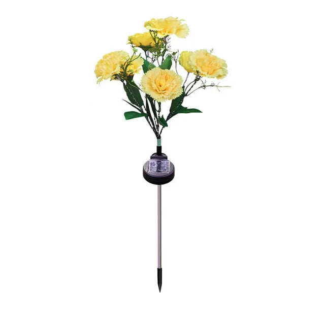 Glowbloom - solarbetriebene nelkenleuchte
