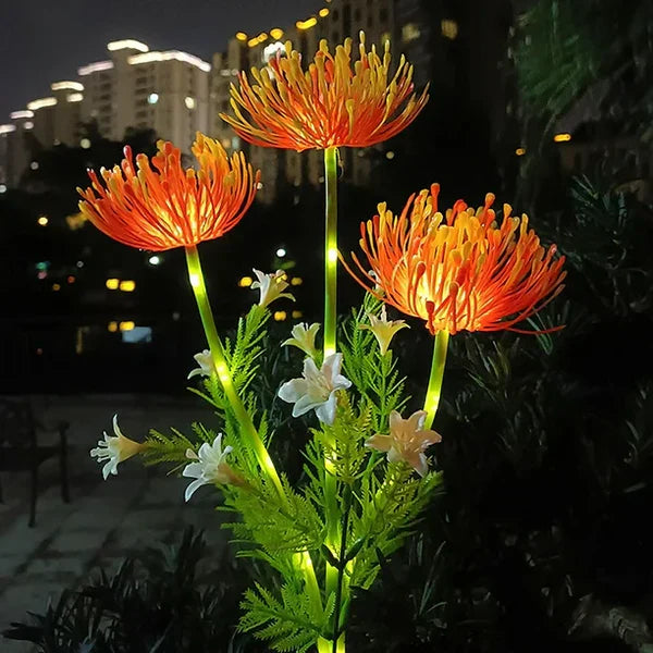 Magische feenblumen – solar gartenleuchten