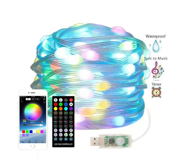 Intelligente regenbogen-led-dauerdekorationsleuchte