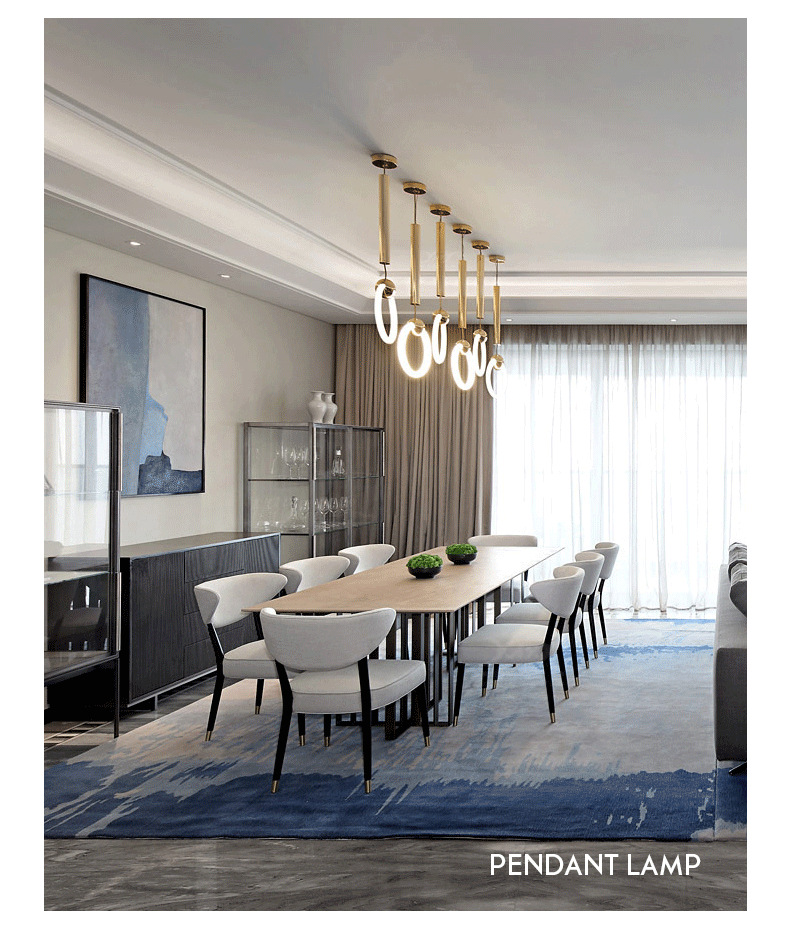 Nordic simple led pendelleuchte