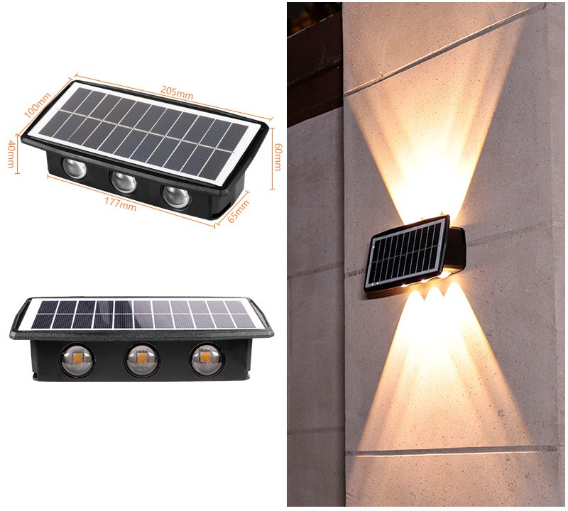 EcoBright - solar-led-wandleuchte