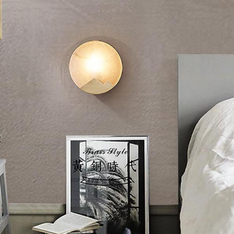 Nordic minimalist marmor wandleuchte