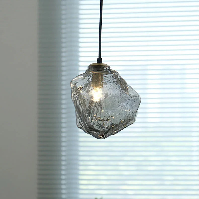 Lava glas pendelleuchte