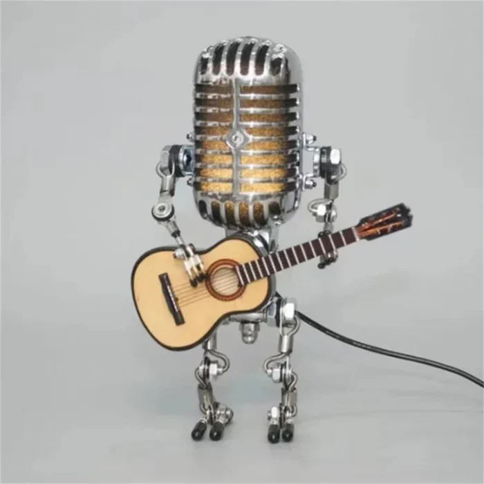 Guitarlamp - lampe roboter mit gitarre