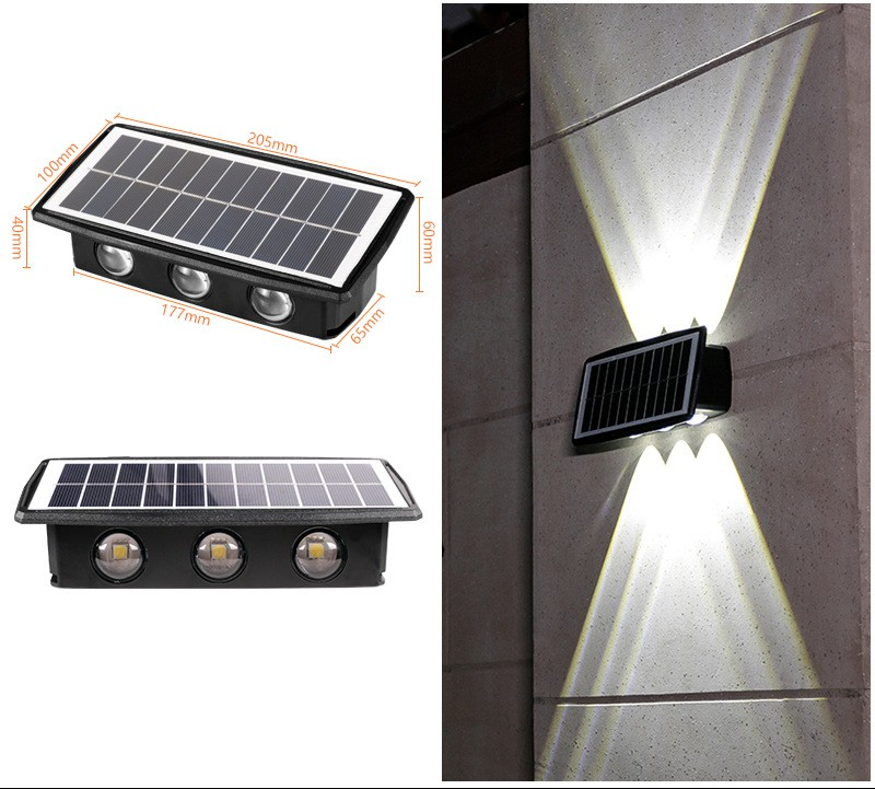 EcoBright - solar-led-wandleuchte