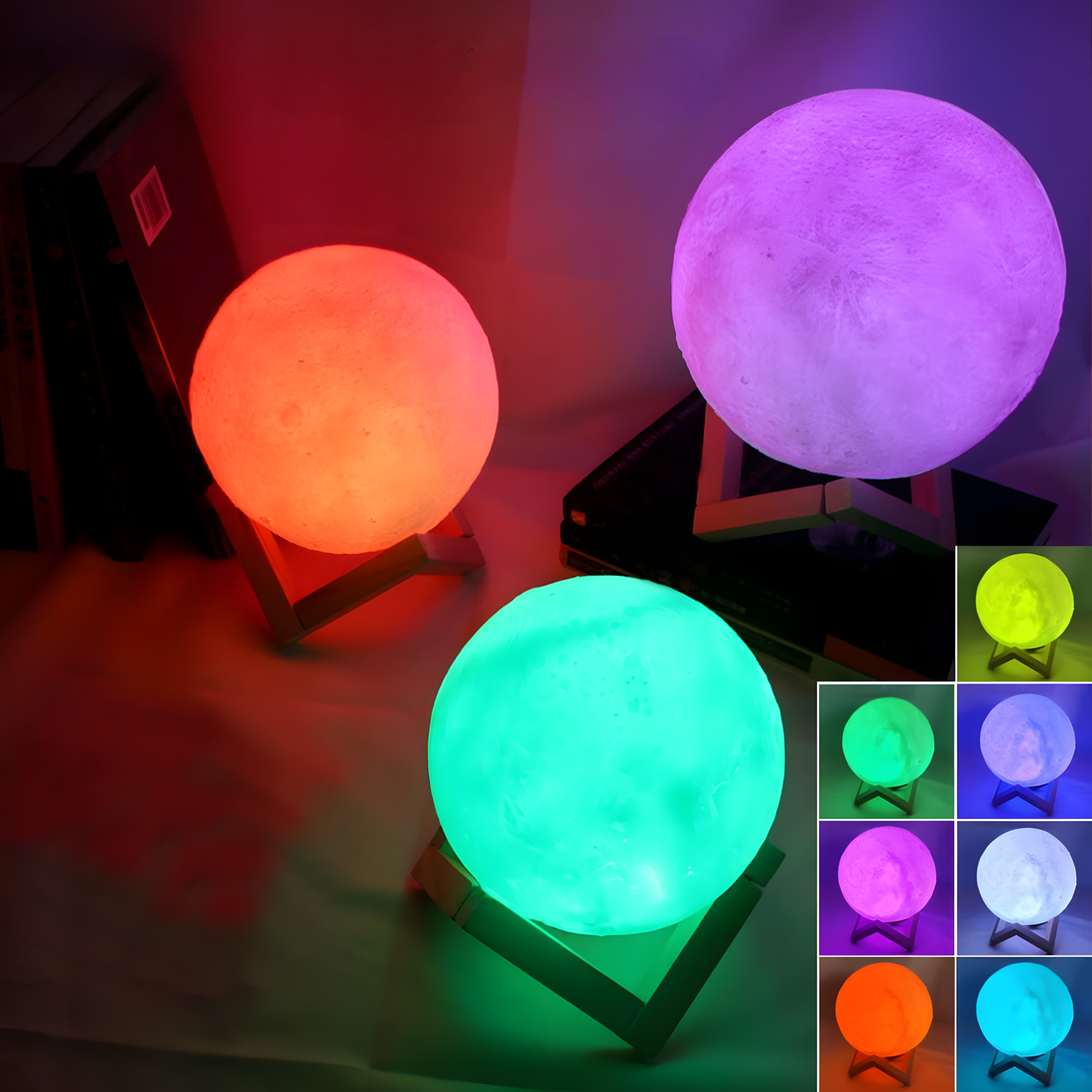 LunaGlow mondlampe
