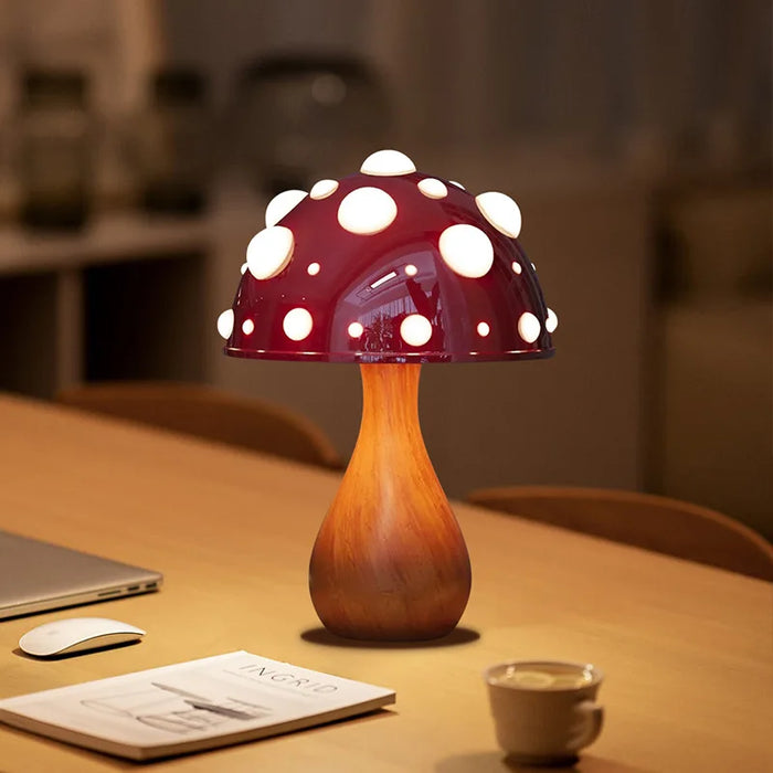 Mysticshroom - amanita pilz lampe