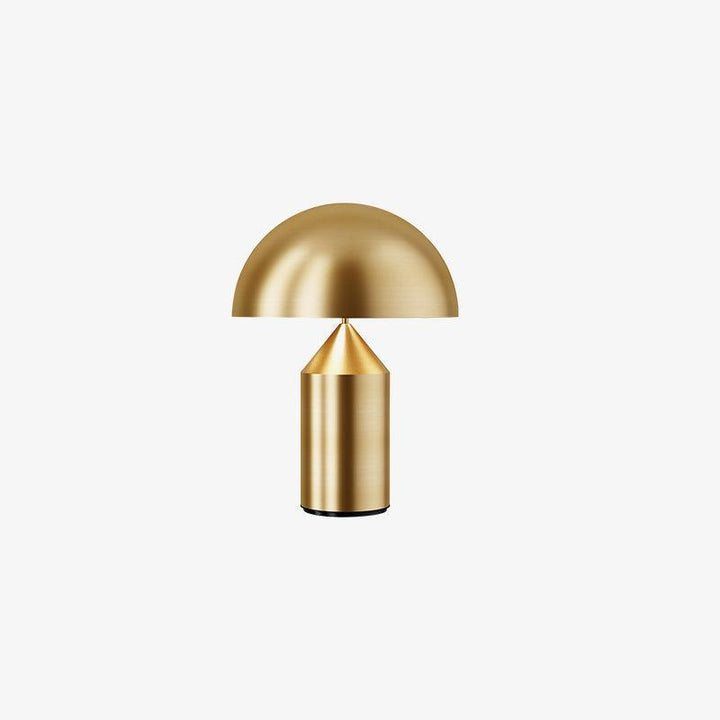 Atollo-tischlampe aus metall