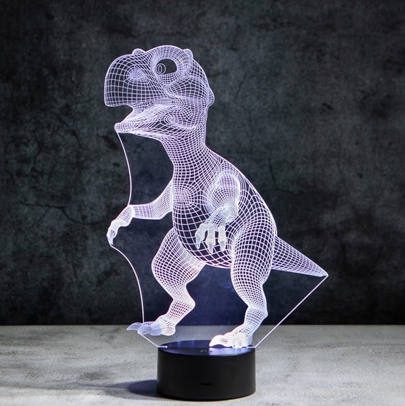 Baby-dinosaurier, 3D-acryl