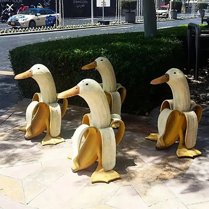 Gardenart - vintage-bananen-ente