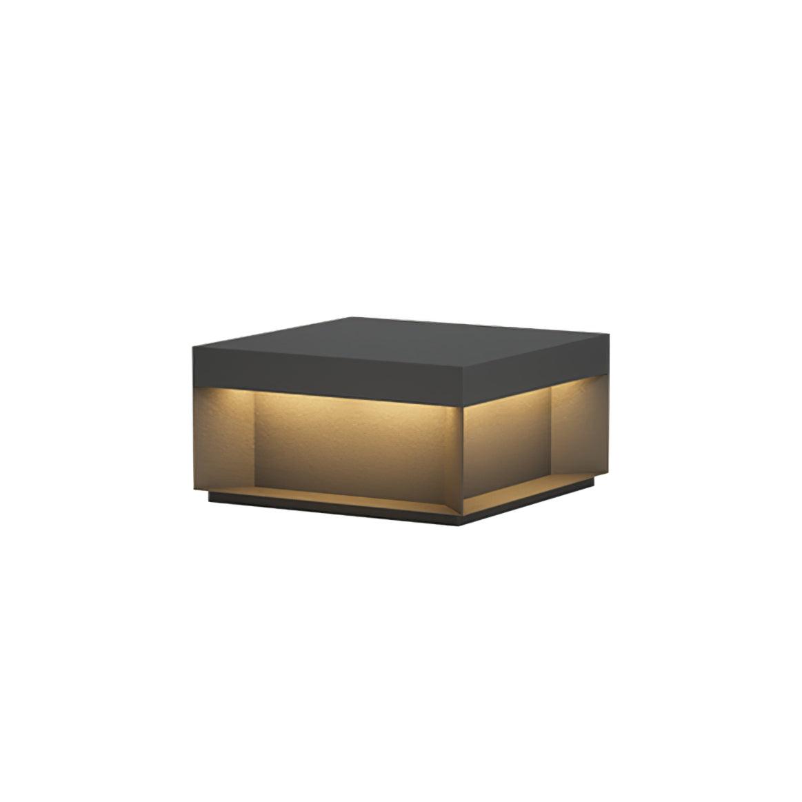 Solarbetriebene Außenmastlampe