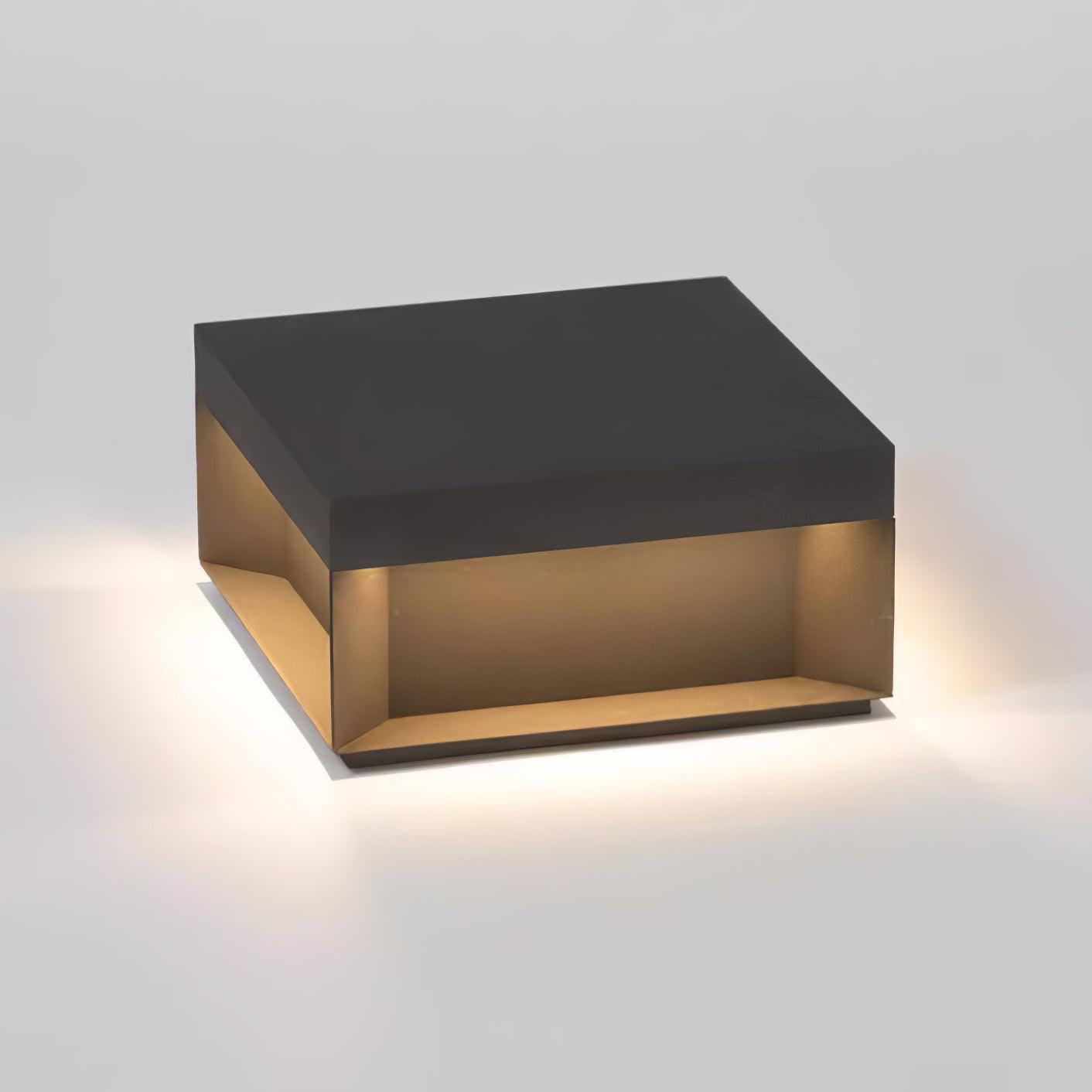 Solarbetriebene Außenmastlampe