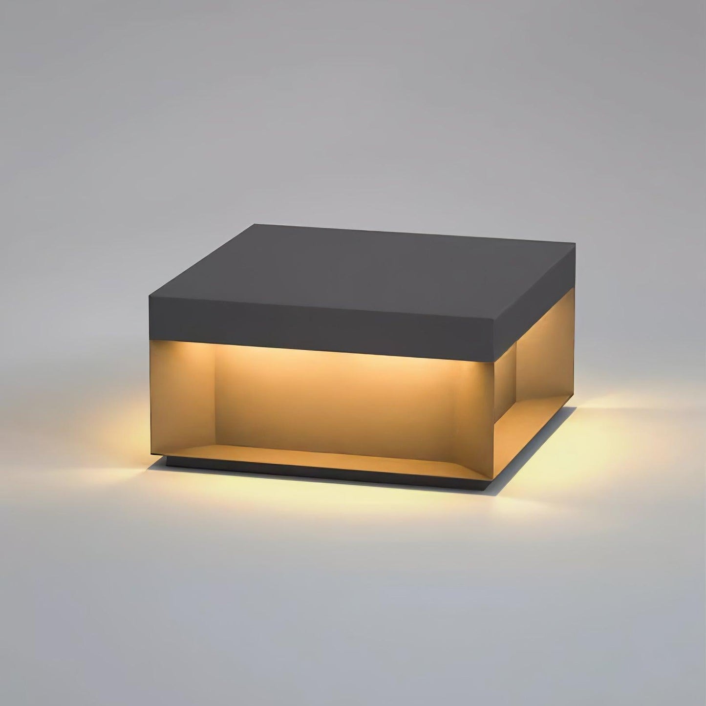 Solarbetriebene Außenmastlampe